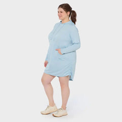 Women's Plus AKHG Sunflare High-UPF Cooling Dress