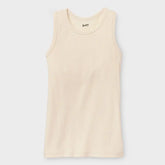Women's No-Yank Rib Racerback Shelf Bra Tank