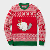 Men's Ugly Beaver Fair Isle Crew Sweater