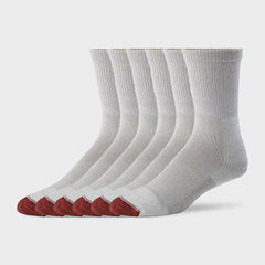 Men's Everyday 6-Pack Lightweight Crew Socks