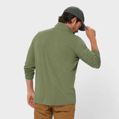 Men's AKHG Renew Bamboo 1/4 Zip Mock